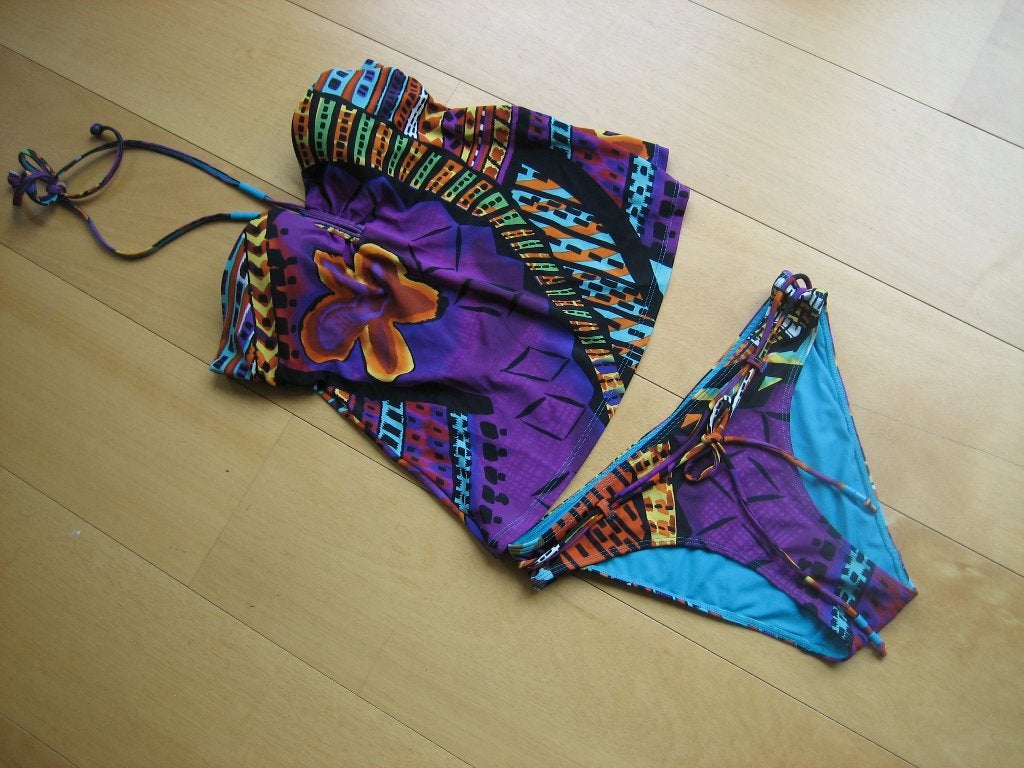 Exclusieve bont gekleurde tankini LINGA DORE 38 snazzeys, Overige typen, Nieuw, Linga Dore Beach, Meerkleurig