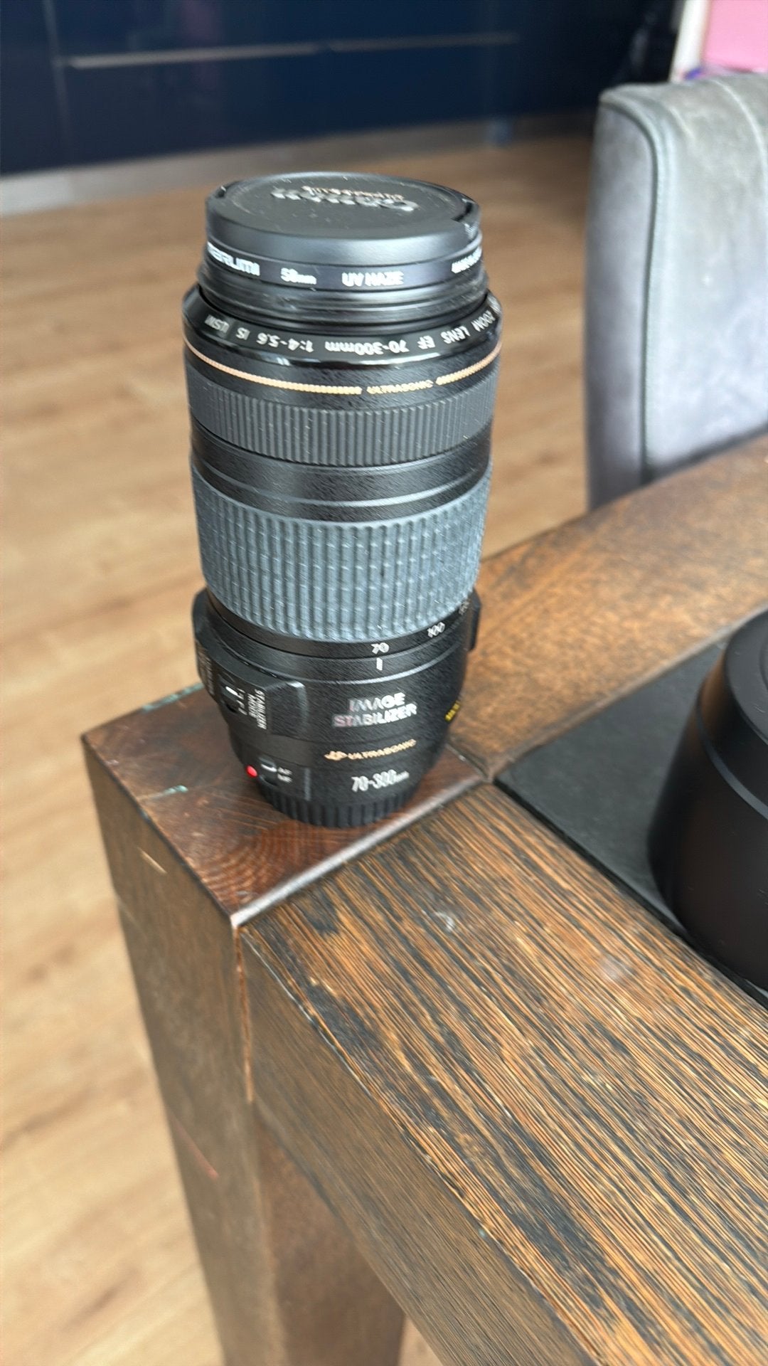 Canon EF 70-300mm f/4-5.6 lens camera, Ophalen of Verzenden, Zo goed als nieuw, Telelens