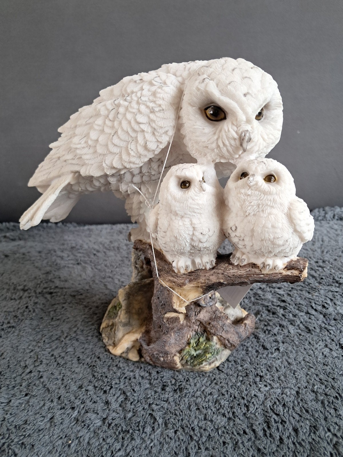 mooi beeld van moeder uil met kindjes, Verzamelen, Ophalen of Verzenden, Nieuw, Dier