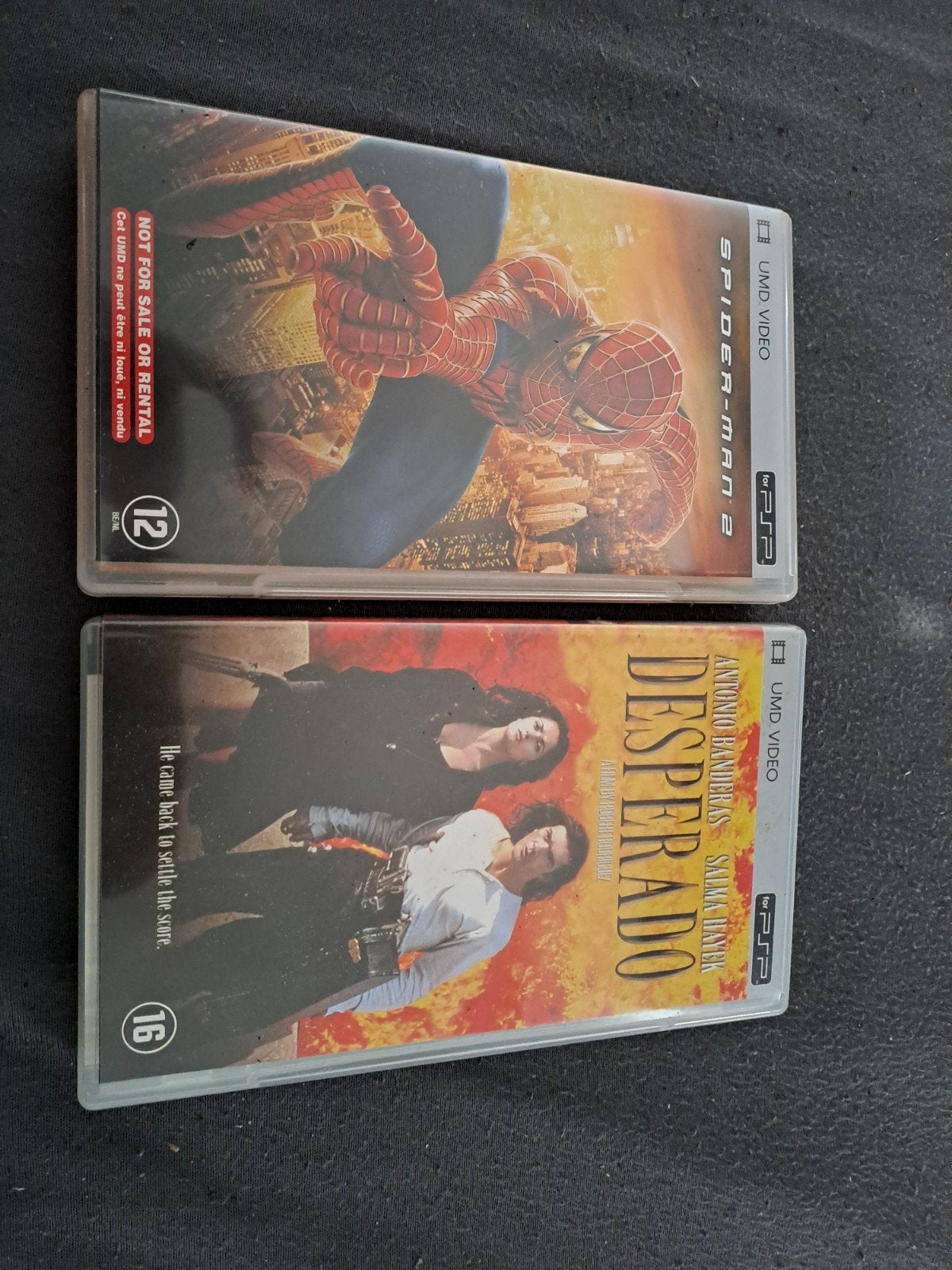 2x PSP UMD Videos, Overige genres, 1 speler, Ophalen of Verzenden, Zo goed als nieuw