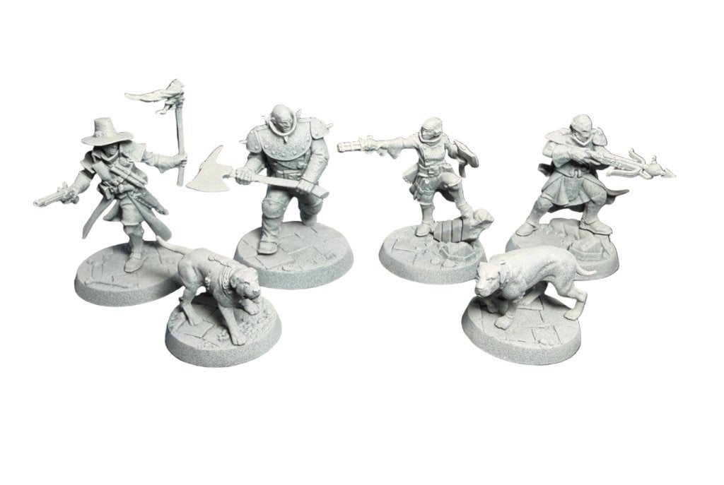 Warhammer Age of Sigmar Underworlds Hexbane's Hunters, ., Warhammer, Ophalen of Verzenden, Zo goed als nieuw