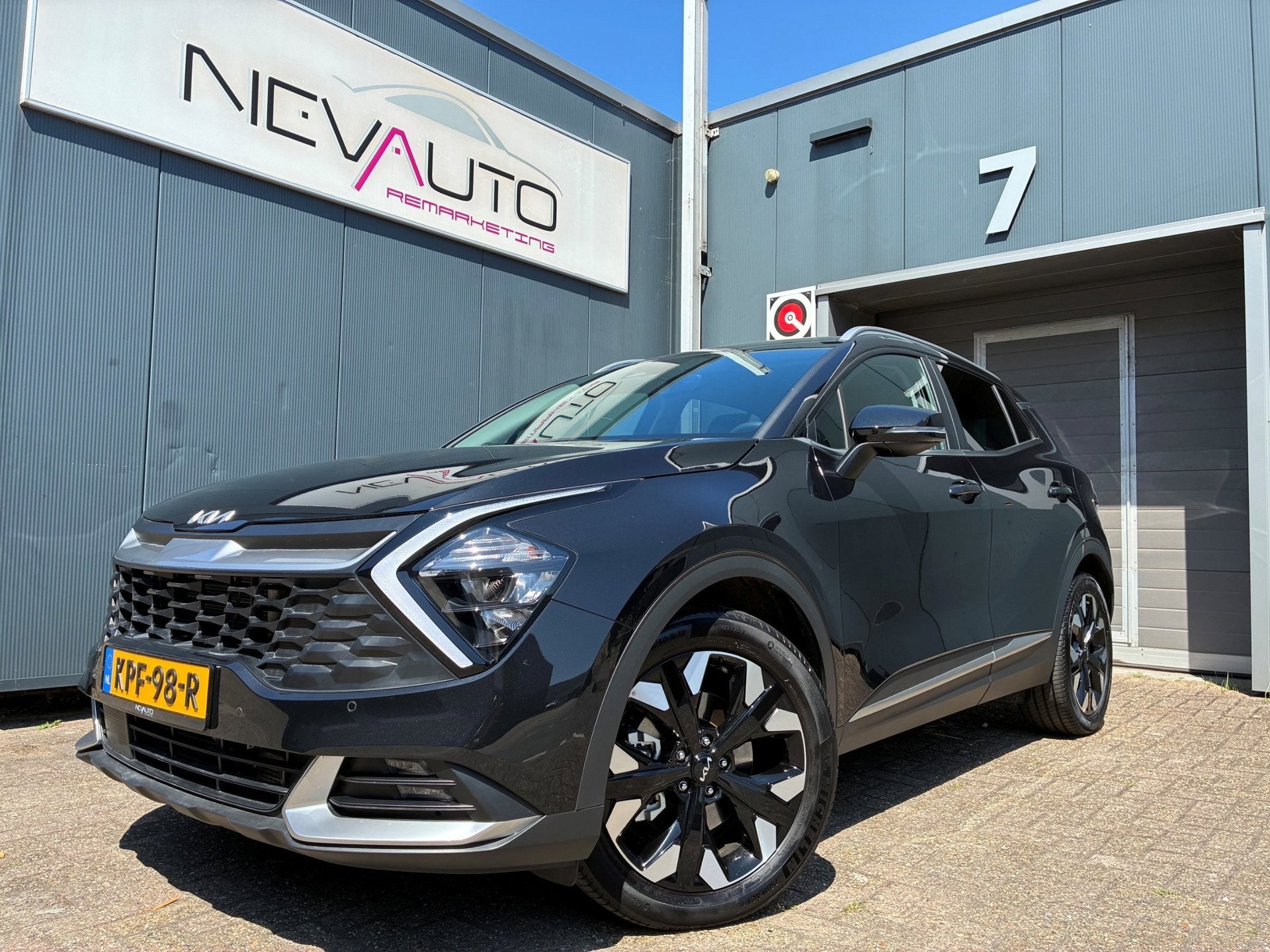 Kia SPORTAGE 1.6 T-GDi Plug-in Hybrid AWD DynamicLine, Auto's, Automaat, 12 maanden, Stof, Gebruikt