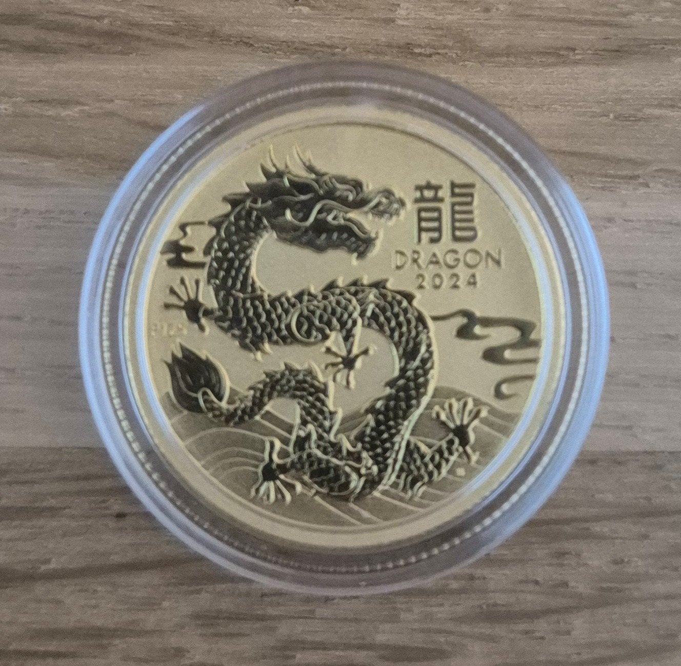 1/4 oz gouden munt Perth Mint Dragon 2024, Ophalen of Verzenden, Goud