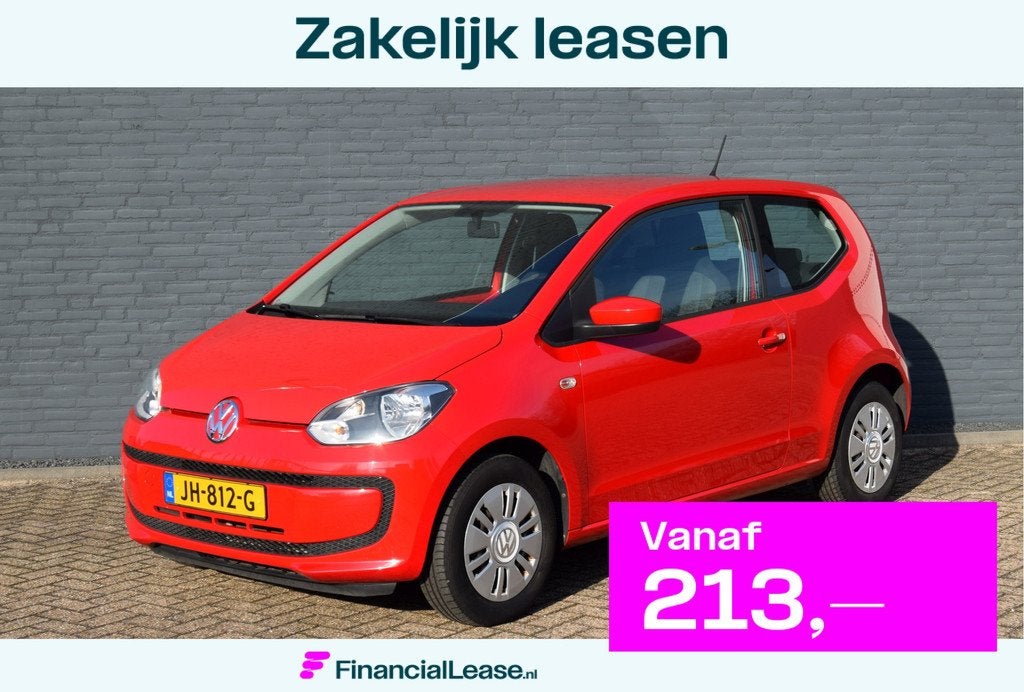 Volkswagen up! 1.0 move up! BlueMotion Cool, Auto's, Volkswagen, Bedrijf, Lease, Financial lease, up!, ABS, Airbags, Airconditioning