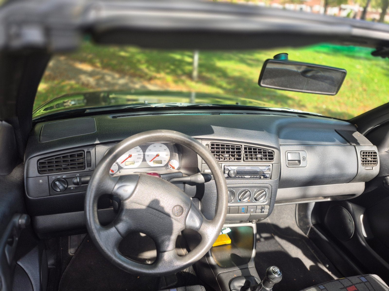 Volkswagen Golf 1.8 Cabriolet 55KW E2 1997 Groen, foto 6