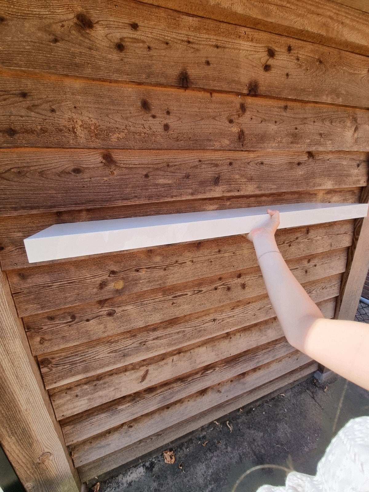 Lack (ikea) zelfzwevende wandplank inclusief wandmontage, Huis en Inrichting, Woonaccessoires | Wandplanken en Boekenplanken, Ophalen