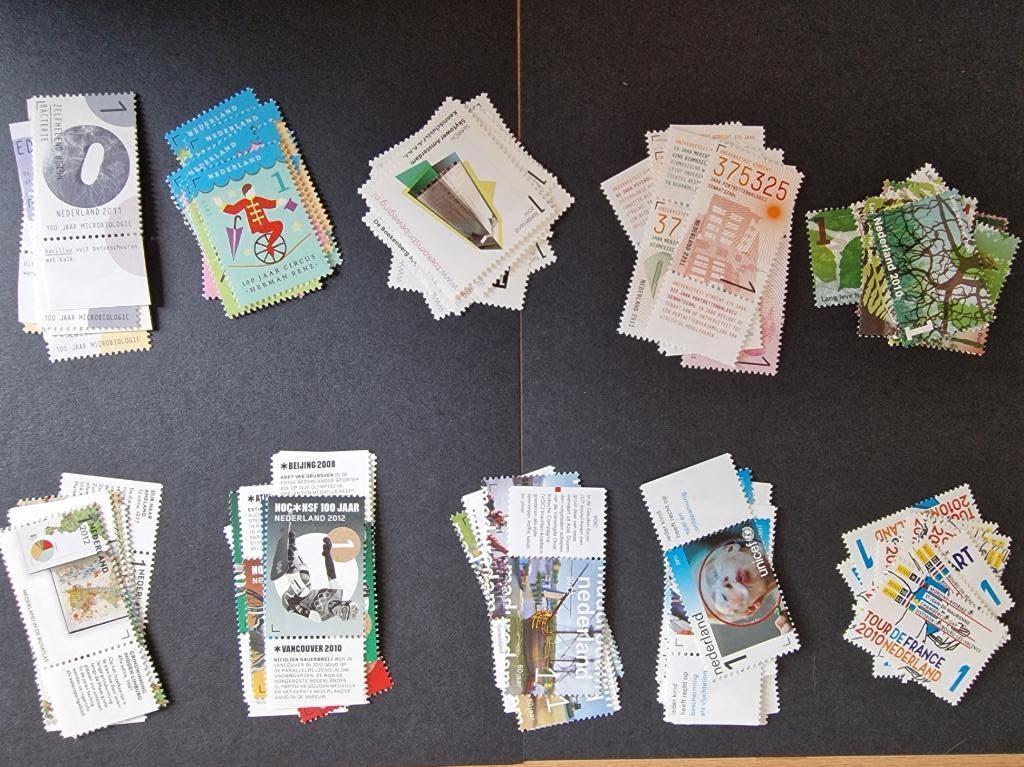 100x Tarief 1 nominaal frankeergeldig €140,-., Ophalen of Verzenden, Na 1940, Postfris