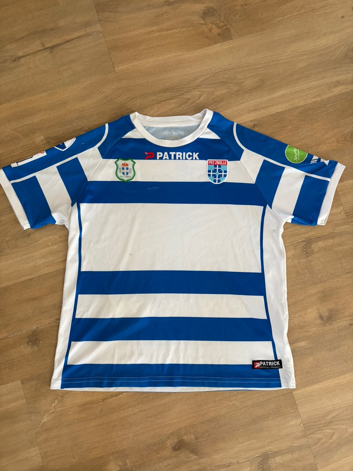 PEC Zwolle shirt maat 158/164, Ophalen, Zo goed als nieuw, Overige maten, Blauw