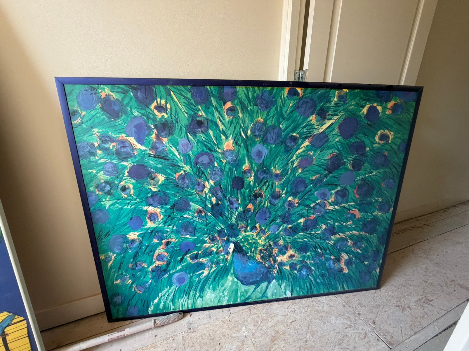 Walasse Ting Schilderij - 110 x 147, Antiek en Kunst, Ophalen