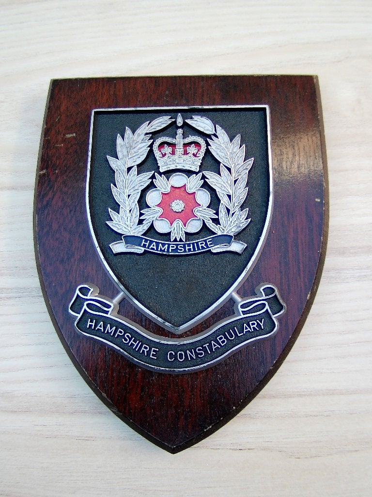 Wapenschild Hampshire Constabulary, Ophalen of Verzenden, Overige soorten, Engeland, Embleem of Badge