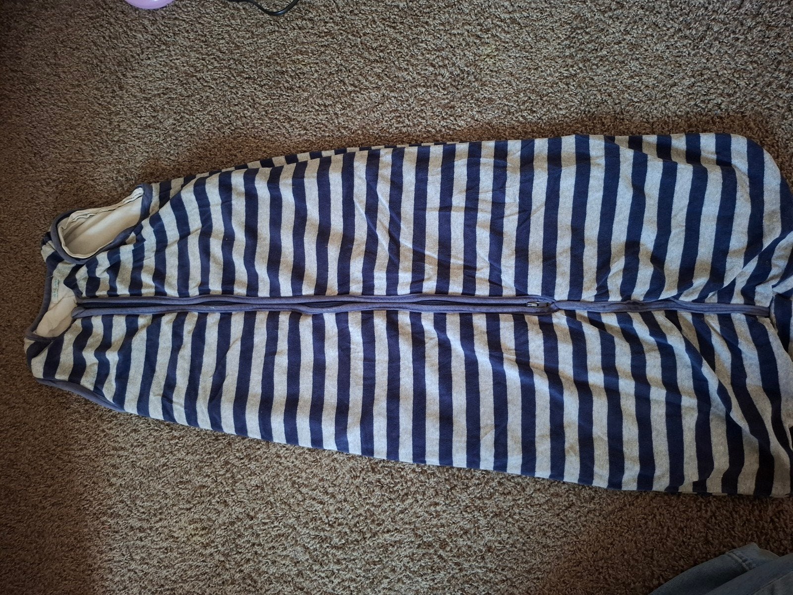 baby slaapzak, Kinderen en Baby's, Ophalen of Verzenden, Slaapzak, Blauw, Hema