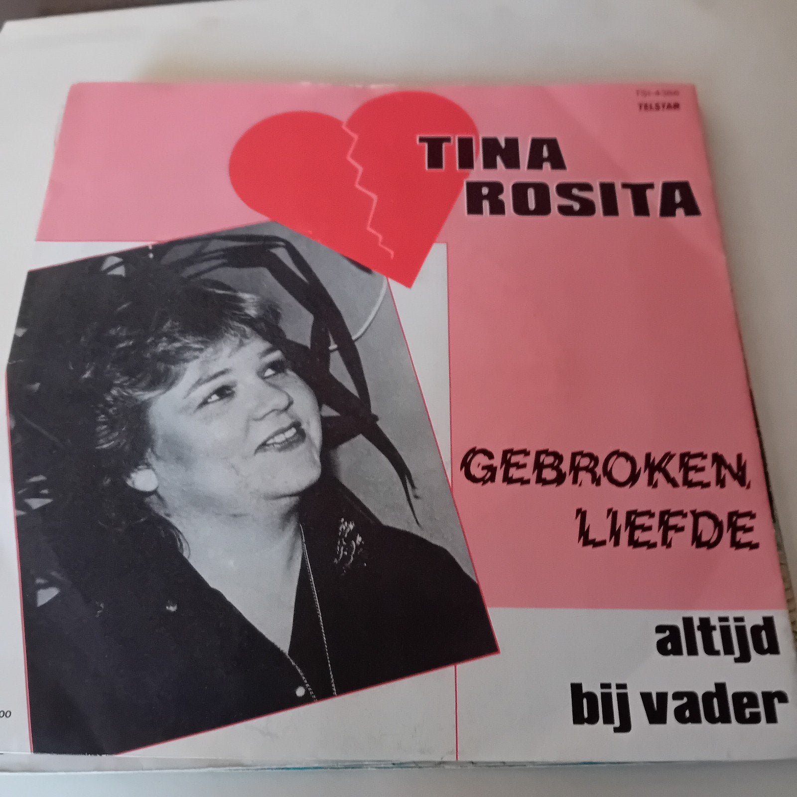 Single Tina rosita gebroken telstar, Cd's en Dvd's, Ophalen of Verzenden, Zo goed als nieuw, Overige formaten, Levenslied of Smartlap