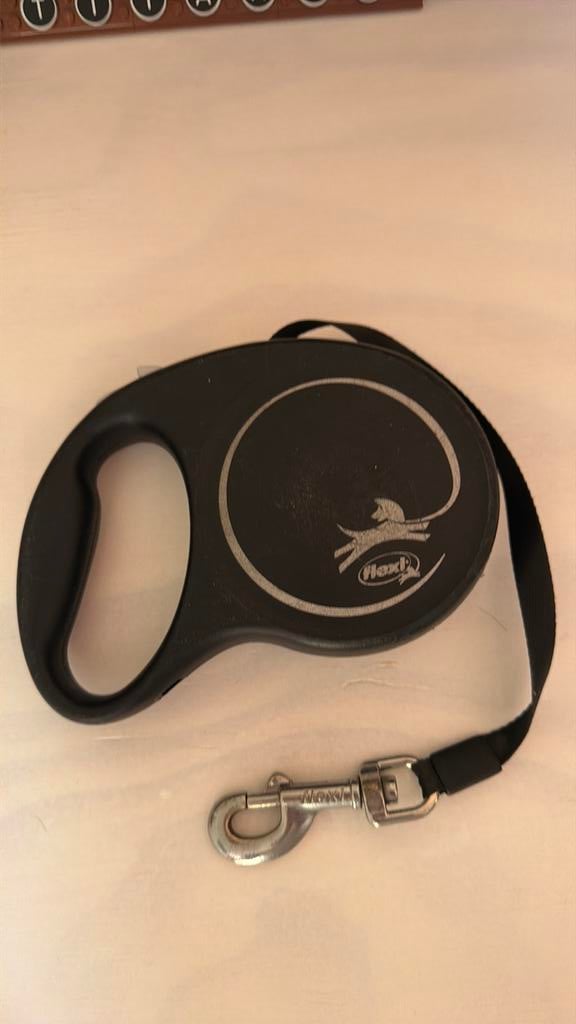 Flexi riem, Ophalen, Zo goed als nieuw