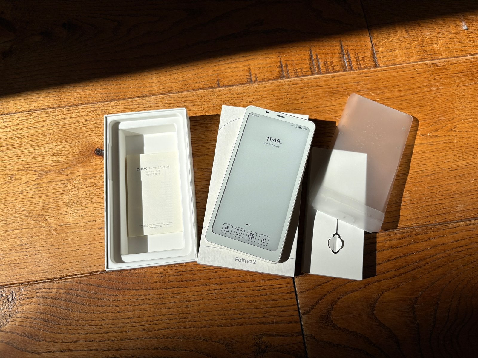 Boox Palma2 E-reader nieuw, Bluetooth, 6 inch of minder, Ophalen of Verzenden, Zo goed als nieuw