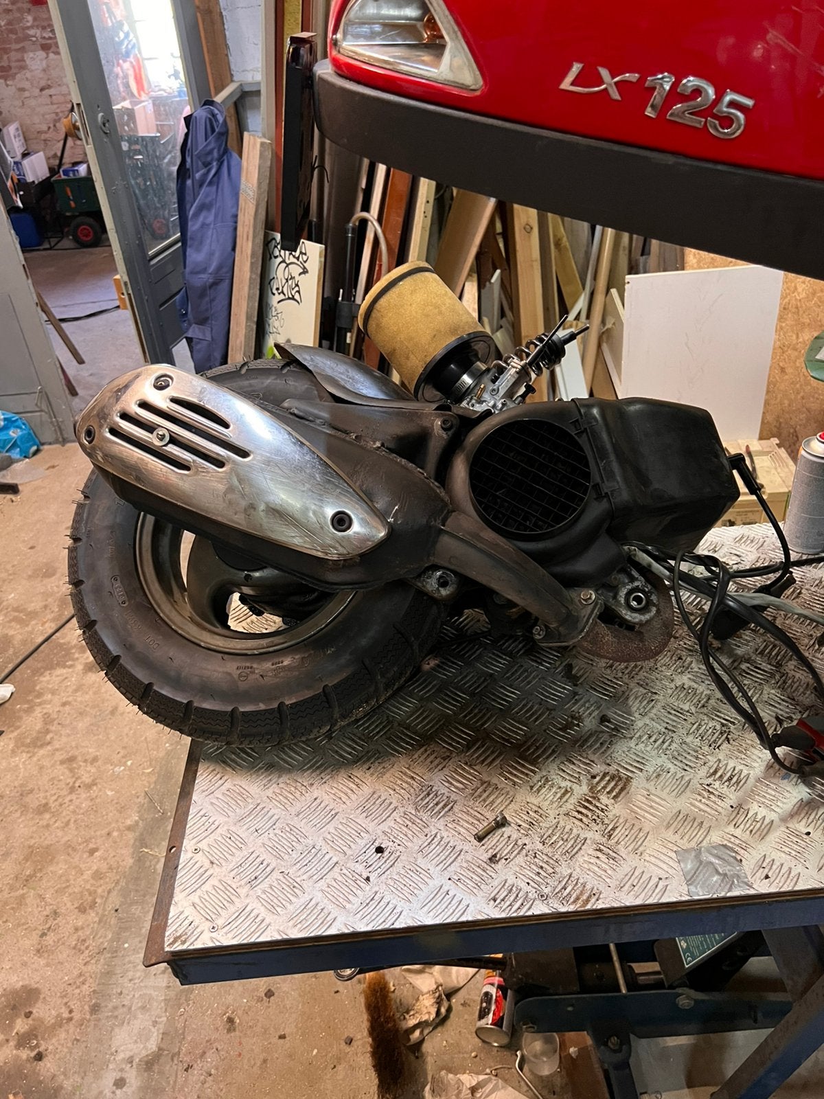 125cc 2 takt tyhpoon blok, Ophalen of Verzenden, Gebruikt, Blok