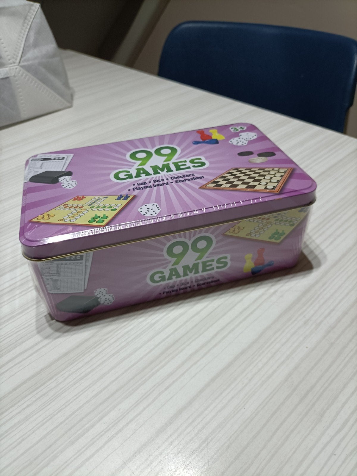 99 Spellen in Blik - Klassieke Spellen Collectie, Ophalen, Onbekend, Nieuw, Een of twee spelers