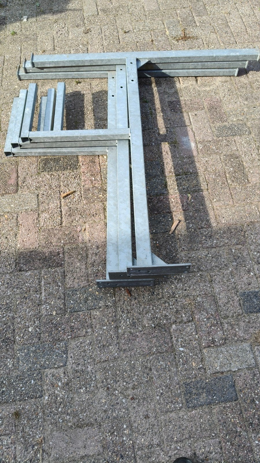 steunen voor rolsteiger aanhanger of rolsteigerbok gegalvani, Ophalen, Zo goed als nieuw, 5 meter of hoger