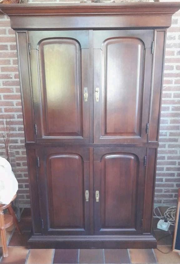 Televisiekast hout met draaiplateau (in prijs verlaagd), Ophalen, Gebruikt, 50 tot 100 cm, 150 tot 200 cm