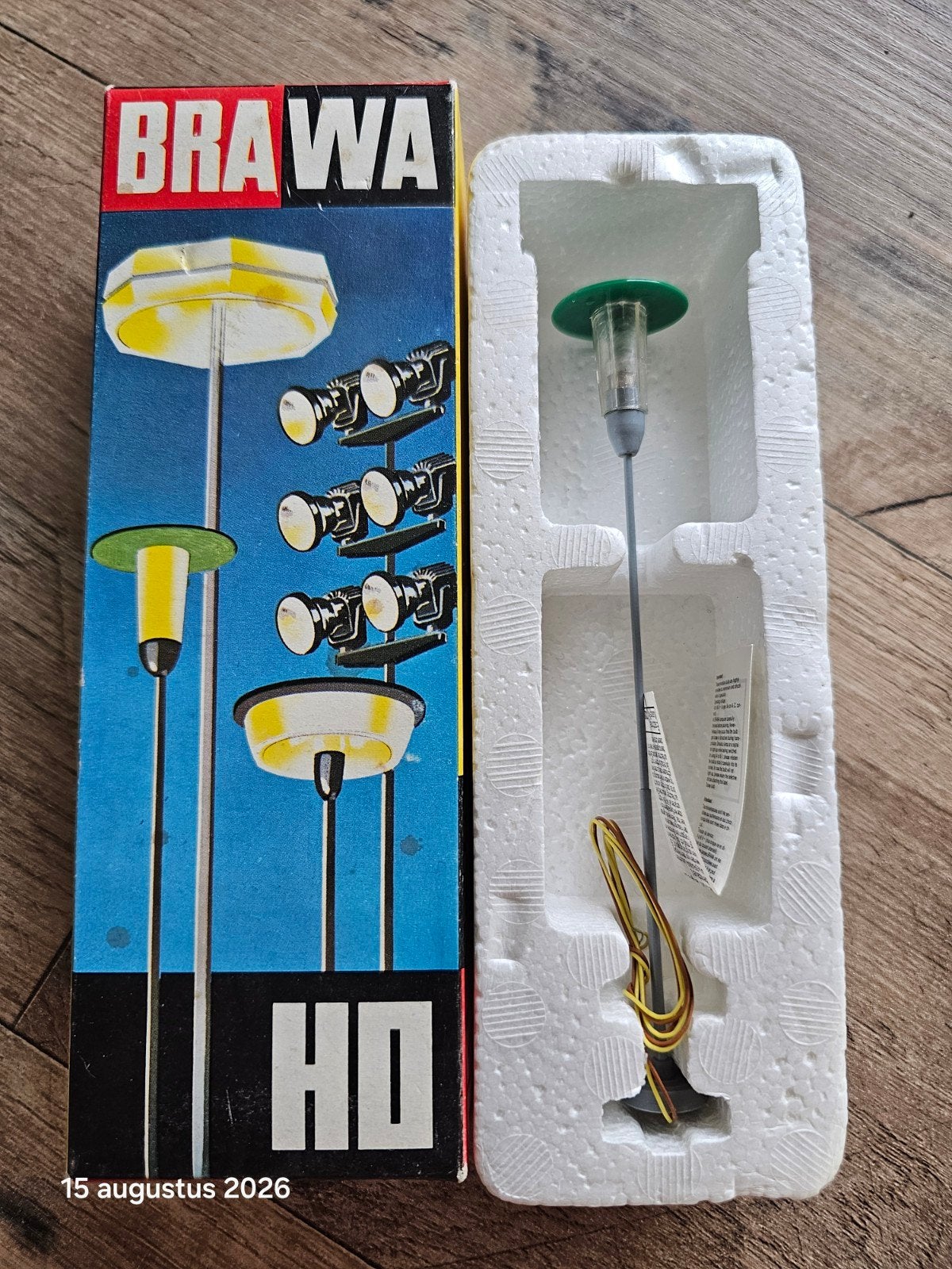 Brawa modeltrein lantaarn H0 nieuw in doos , verzamel object, Overige merken, Gelijkstroom of Wisselstroom, Brug, Tunnel of Gebouw