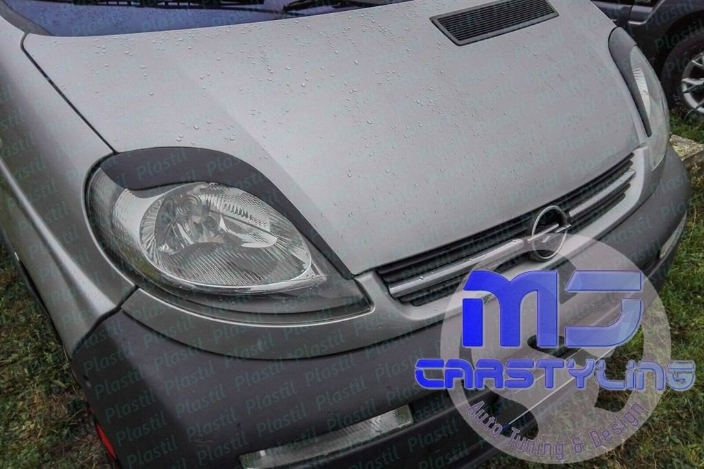 Opel Vivaro A – Koplampspoilers, Ophalen of Verzenden, MJ-Carstyling, Info@mj-carstyling.net, Sibeliusstraat 81 5011JH Tilburg