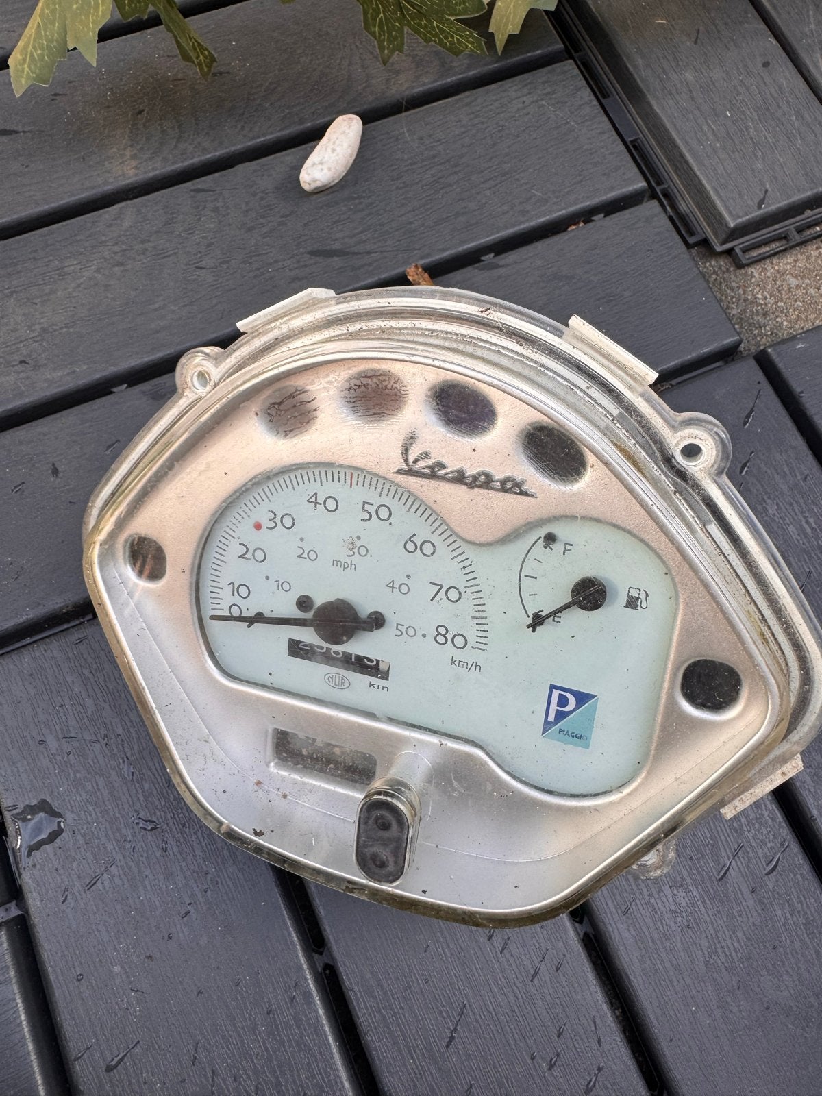 Vespa Piaggio snelheidsmeter - Gebruikt, Ophalen of Verzenden, Gebruikt, Overige typen, Vespa