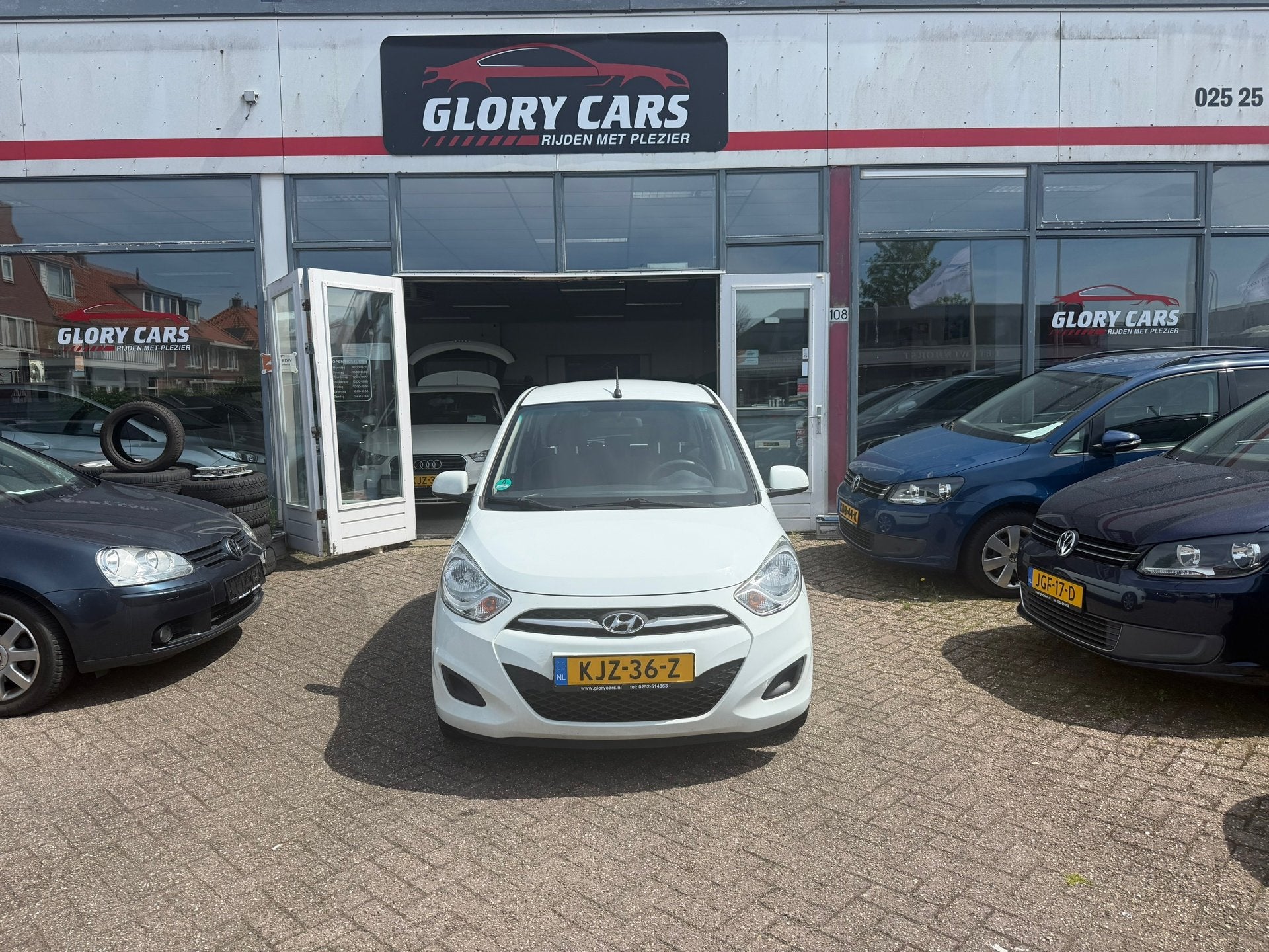 Hyundai I10 1.1 i-Catcher AIRCO-EL.RAMEN-AUX-NIEUWE APK, Auto's, Euro 5, Stof, Gebruikt, 4 cilinders