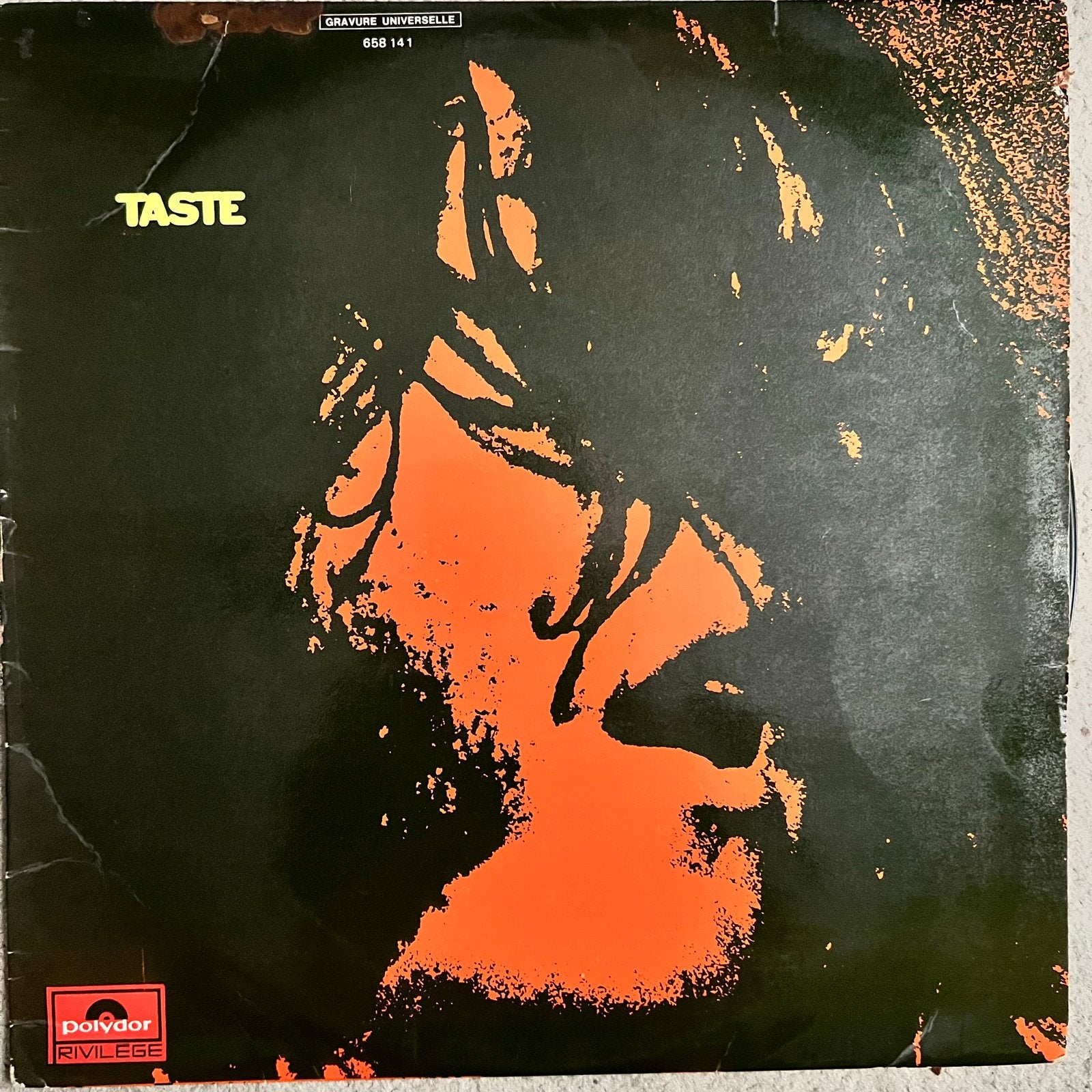 Taste - Taste (Polydor Privilège LP, 1970) Rory Gallagher, Cd's en Dvd's, Vinyl | Rock, LP, Gebruikt, Blues Rock, Ophalen of Verzenden