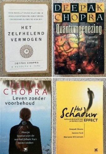 Zelfhelend vermogen/ Quantumgenezing/ Schaduw effect -Chopra, Achtergrond en Informatie, Spiritualiteit algemeen, Ophalen of Verzenden