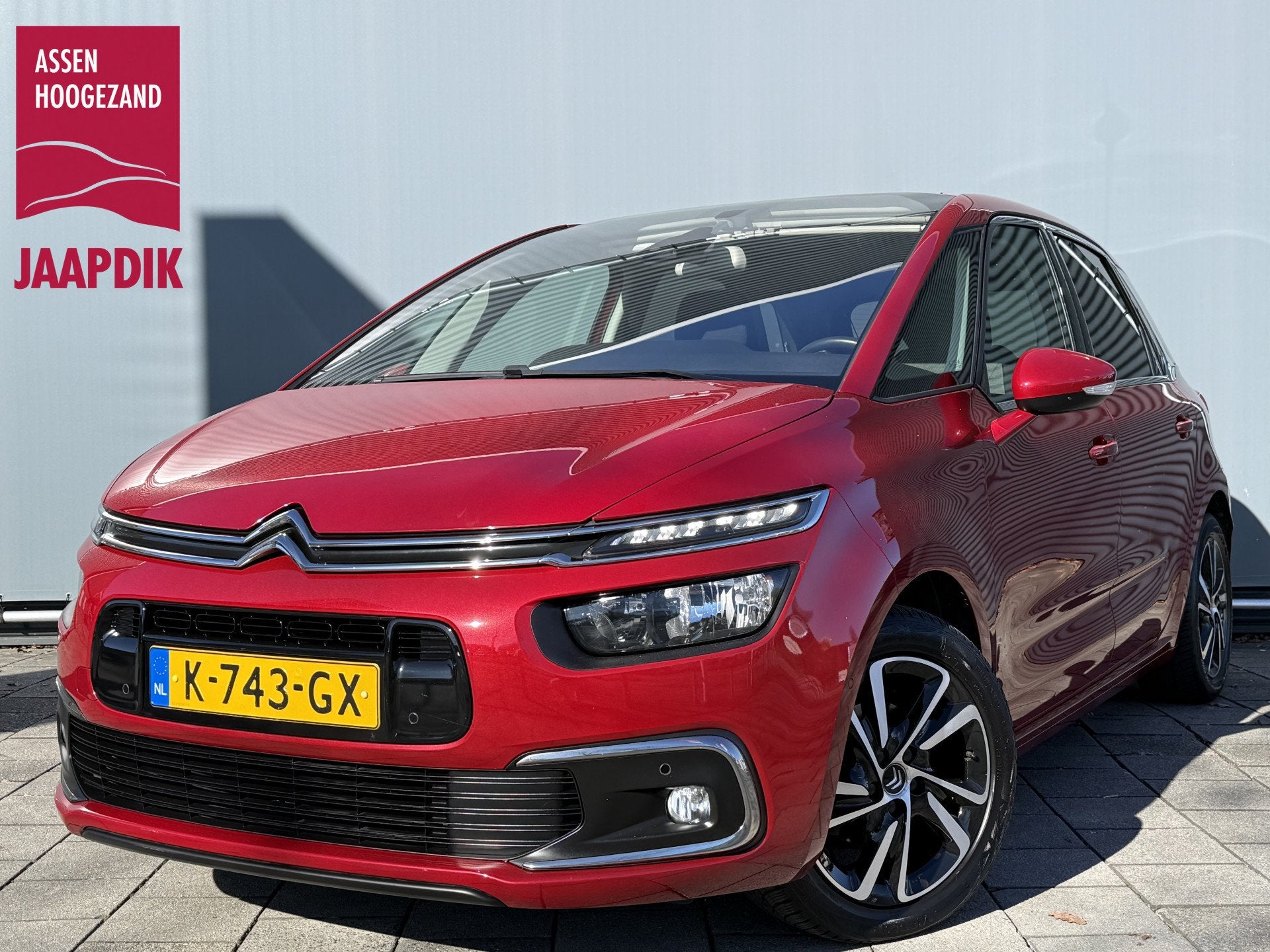 Citroën C4 Spacetourer BWJ 2021 | 1.2T 131PK AUTOMAAT | TRE, Stof, Gebruikt, 1199 cc, Origineel Nederlands