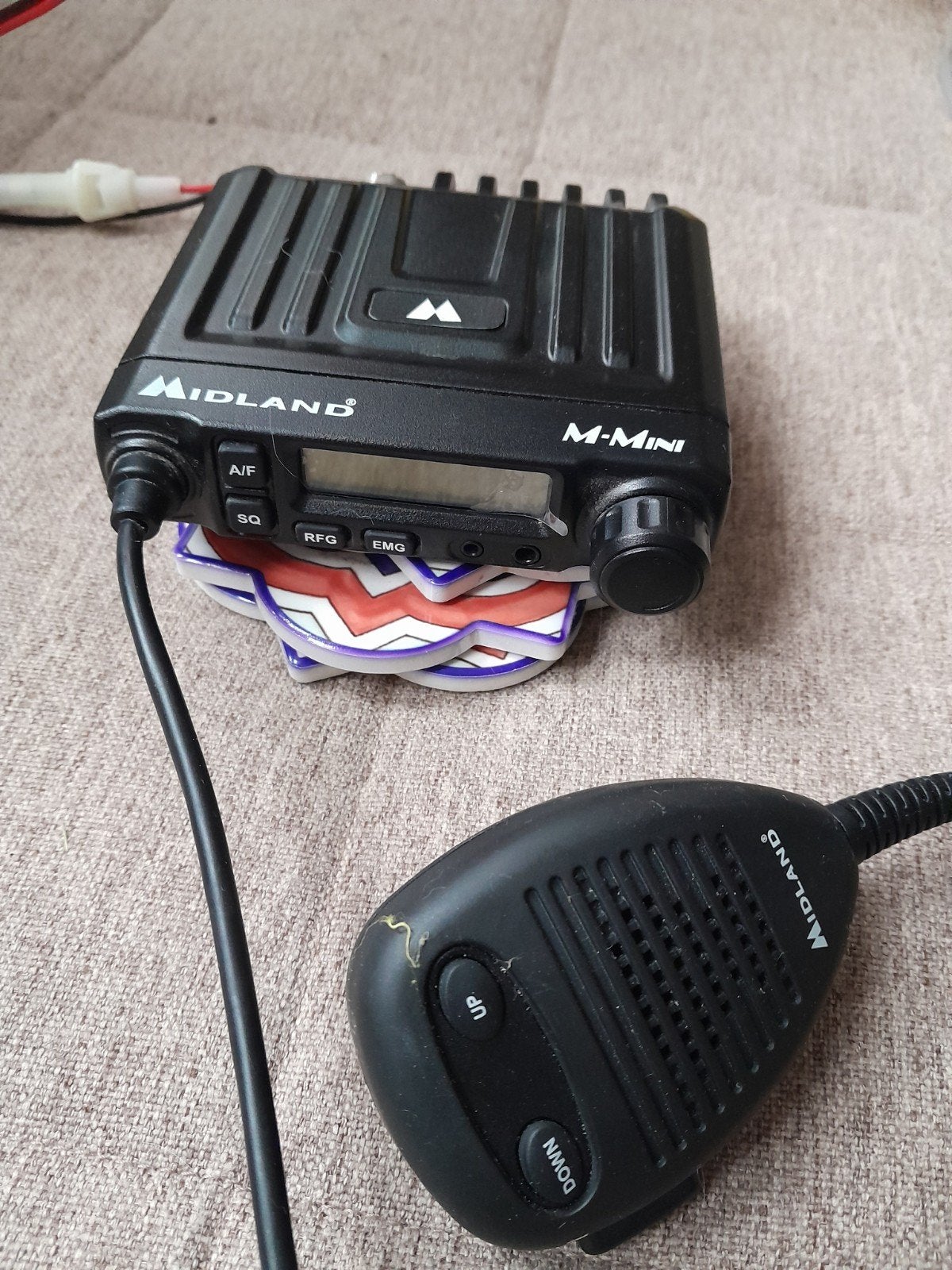 Midland 27 mc bakkie, Telecommunicatie, Ophalen, Gebruikt, 5 tot 15 km