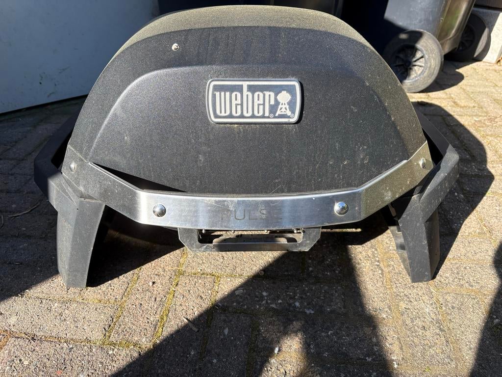Weber Pulse 2000 elektrische barbecue, Tuin en Terras, Elektrische barbecues, Ophalen, Gebruikt