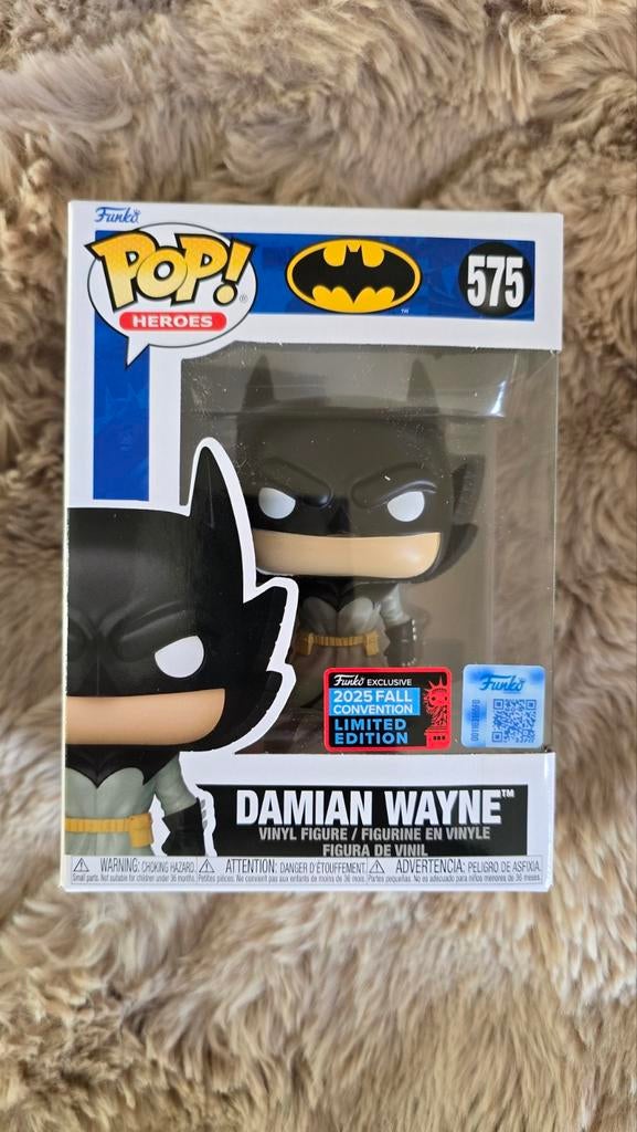 Funko Pop! Batman Damian Wayne 575 Fall Convention 2025 LE, Ophalen of Verzenden, Nieuw