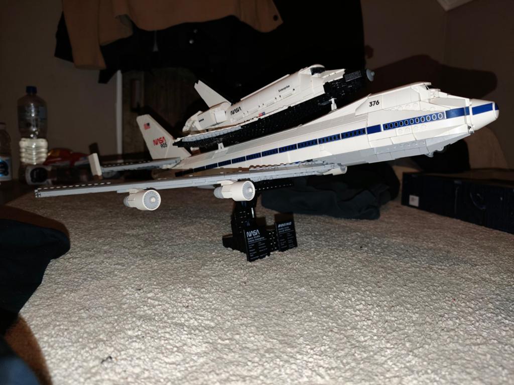 Shuttle Carrier Aircraft lego #10360, Ophalen of Verzenden, Zo goed als nieuw