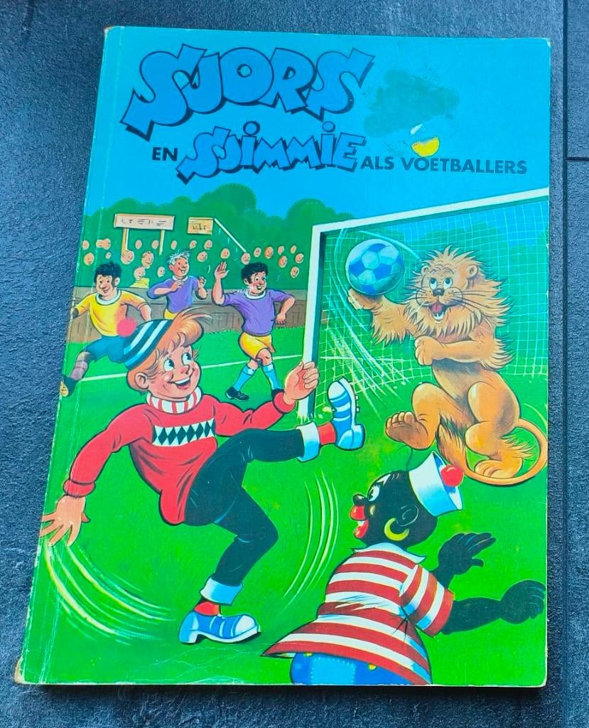 Sjors en Sjimmie als voetballers, Boeken, Eén stripboek, Diverse auteurs, Ophalen of Verzenden, Zo goed als nieuw