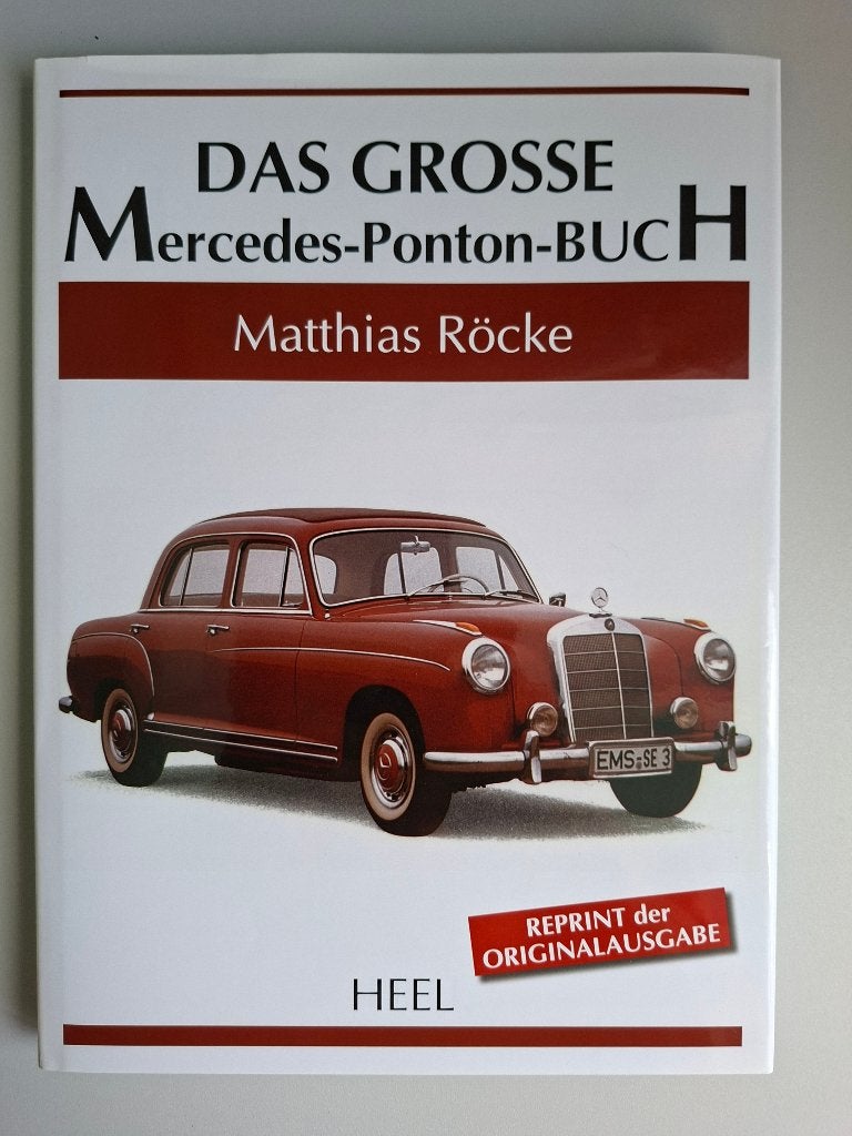 Das Grosse Mercedes-Ponton-Buch., Zo goed als nieuw, Mercedes-Benz, Mercedes, Ophalen of Verzenden