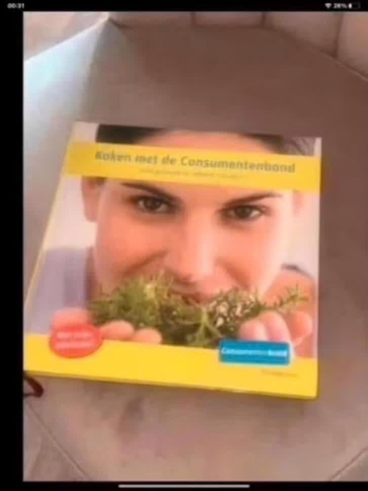 Koken met consumentenbond, Verzenden, Zo goed als nieuw
