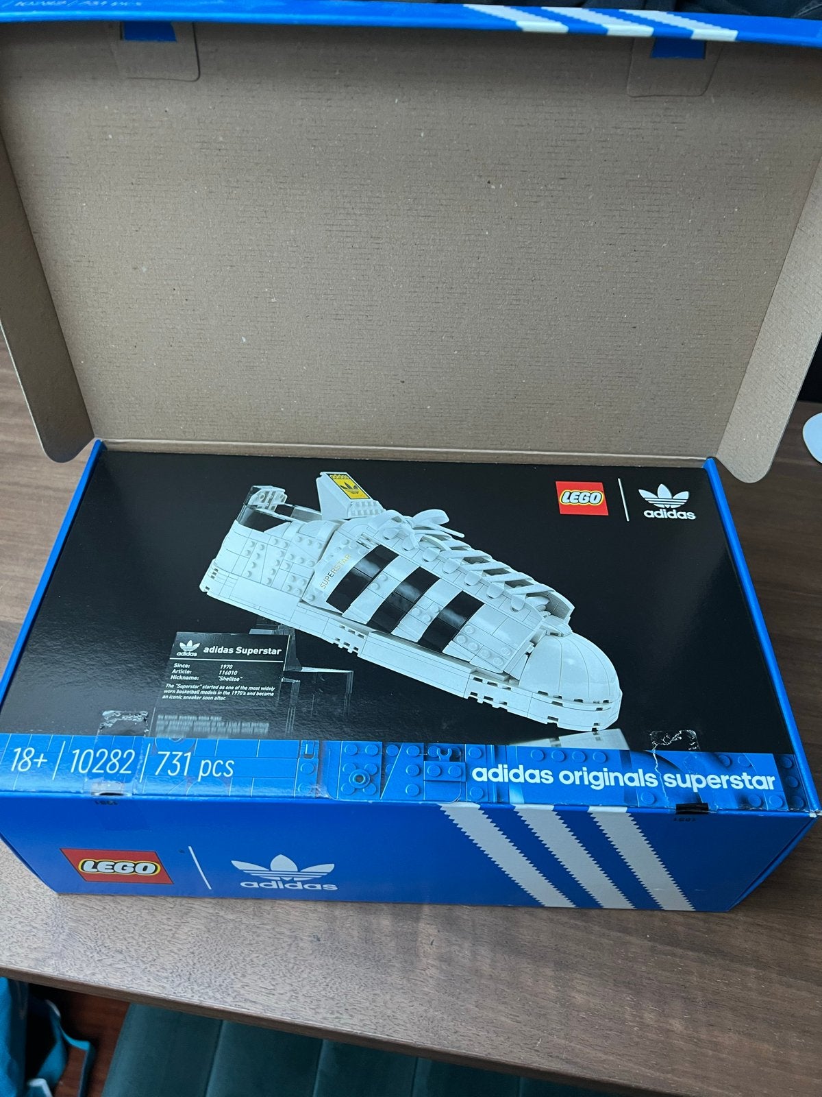 LEGO 10282 Adidas Originals Superstar - Nieuw in doos, Kinderen en Baby's, Ophalen of Verzenden, Nieuw