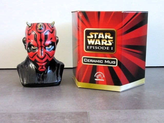 Applause Star Wars Episode 1 Darth Maul Ceramic Mug - Mok, Ophalen of Verzenden, Nieuw, Gebruiksvoorwerp