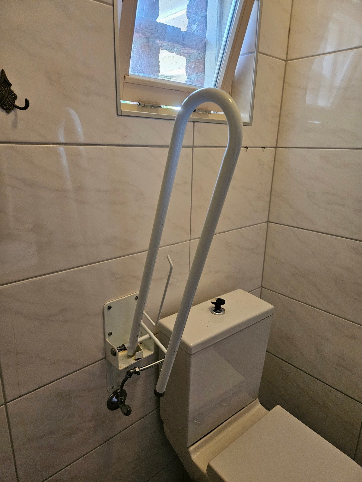 wegklapbare steunbeugel voor toilet, Diversen, Verpleegmiddelen, Ophalen