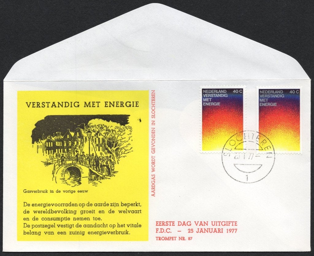 Verstandig met energie, Postzegels en Munten, Brieven en Enveloppen | Nederland, Verzenden, Envelop