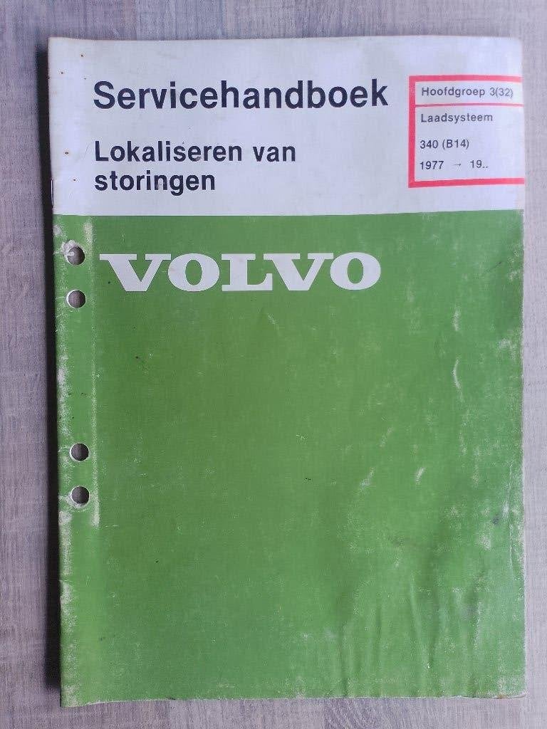 Volvo 340 dealer werkplaatsboek Laadsysteem (B14), Ophalen of Verzenden, Gelezen, Volvo