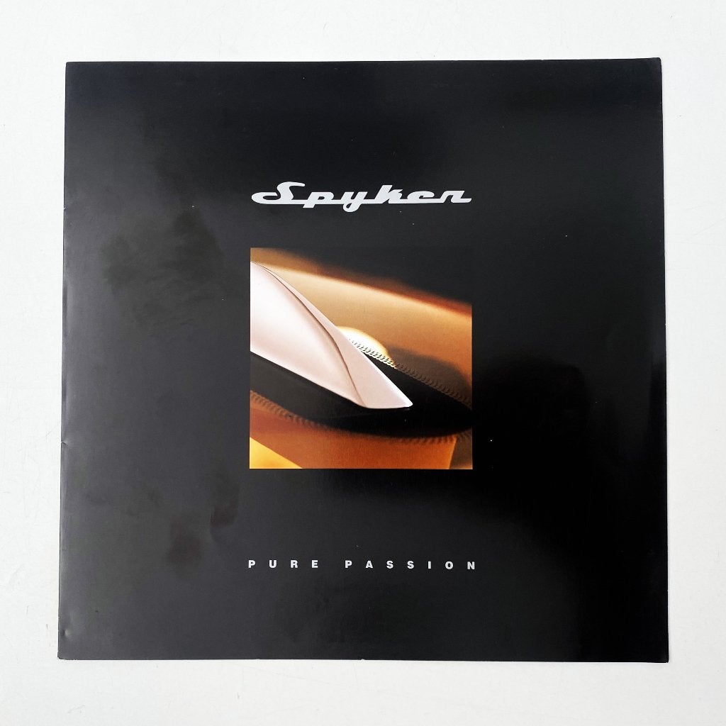 Spyker 2006 brochure – C8 Spyder / D12 Peking to Paris, Verzenden, Gelezen, Overige merken