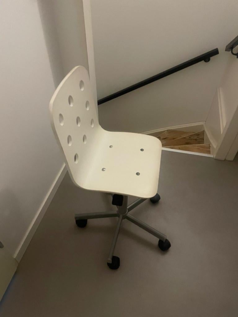 Kinder Bureaustoel, Ophalen, Gebruikt, Wit, Bureaustoel