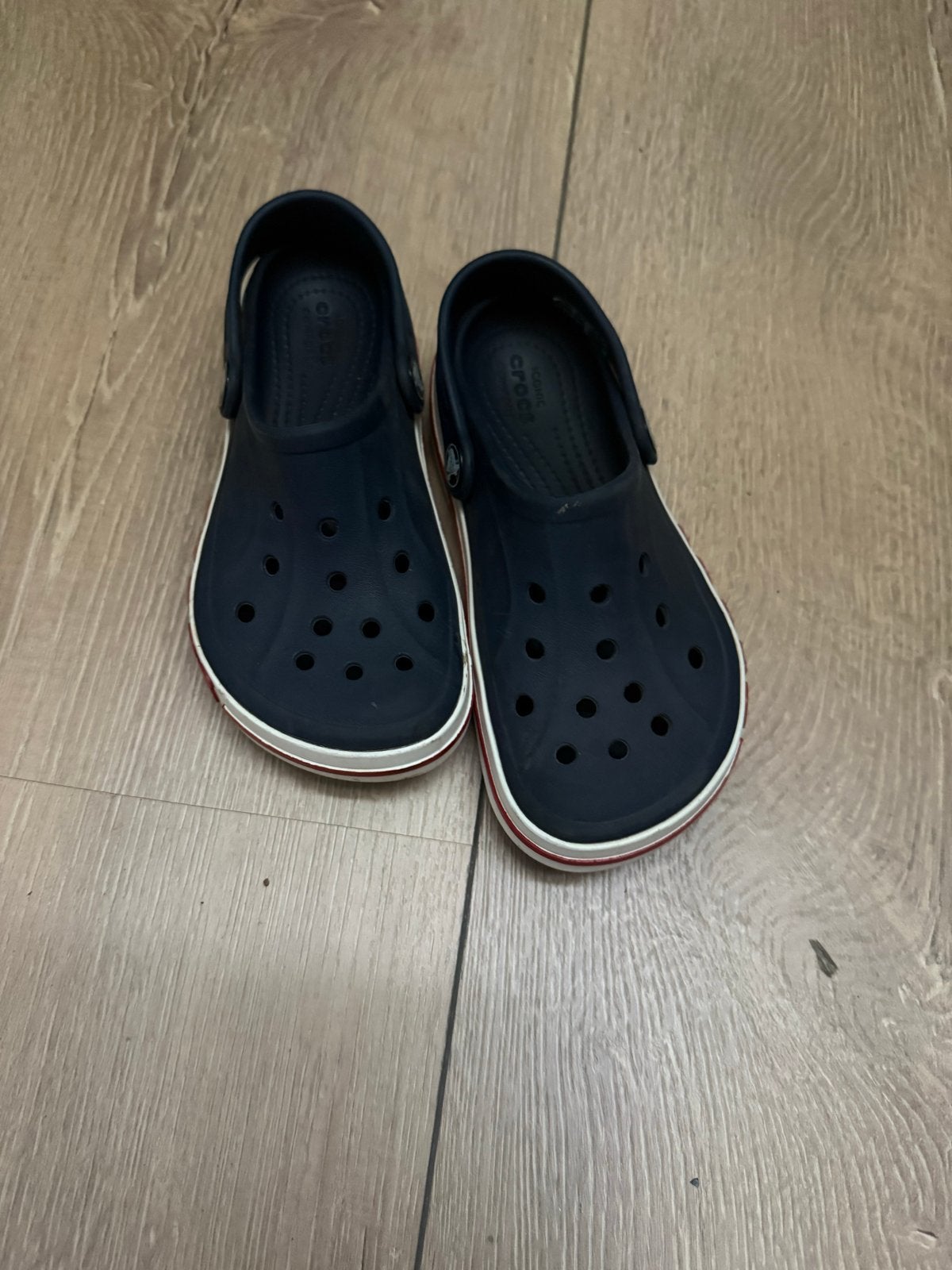 Donkerblauwe Crocs maat 29/30, Ophalen, Zo goed als nieuw, Overige typen