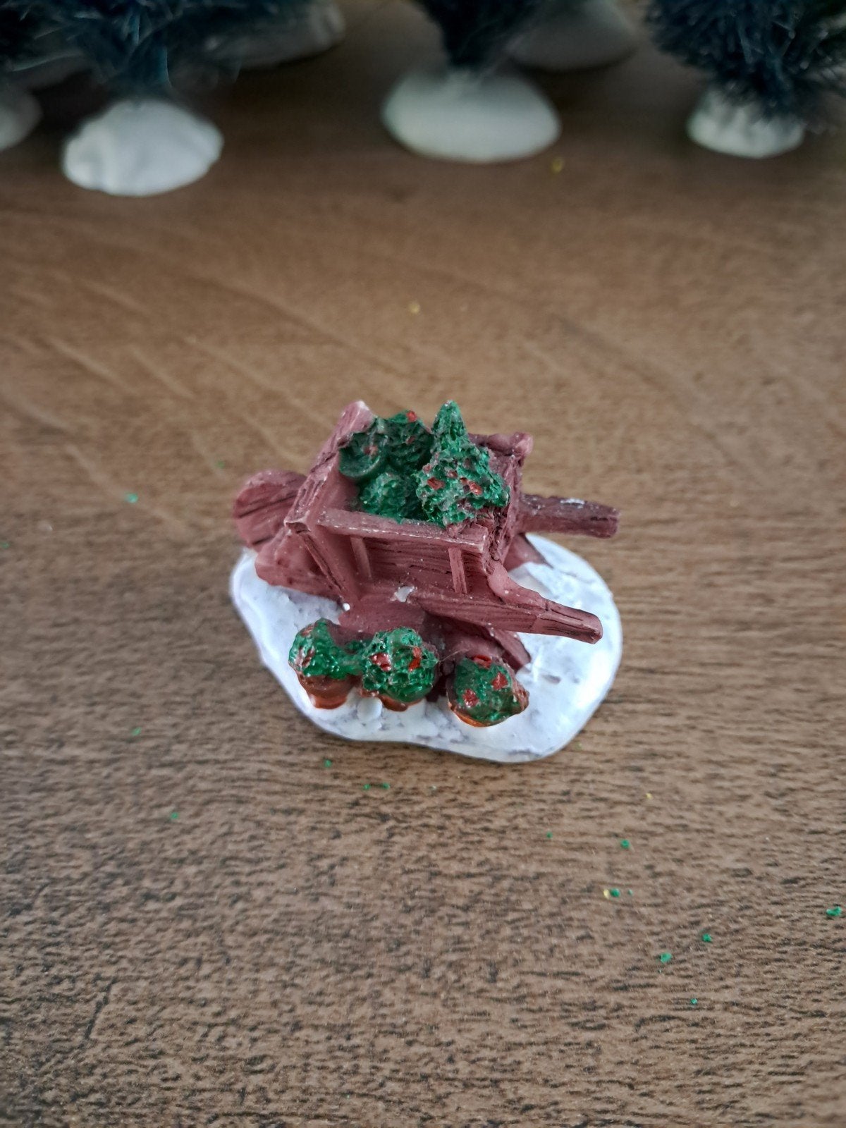 kruiwagen met bloemen, Diversen, Kerst, Ophalen