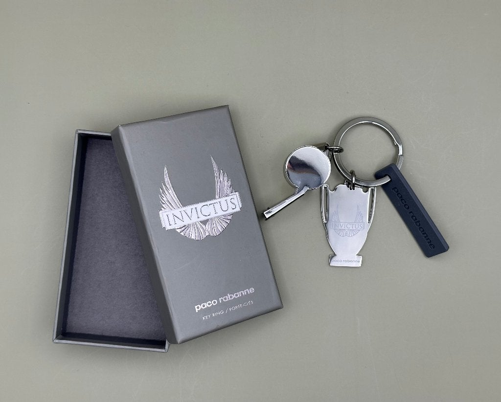 Invictus (Paco Rabanne) sleutelhanger met fluit, Verzenden, Nieuw, Overige typen