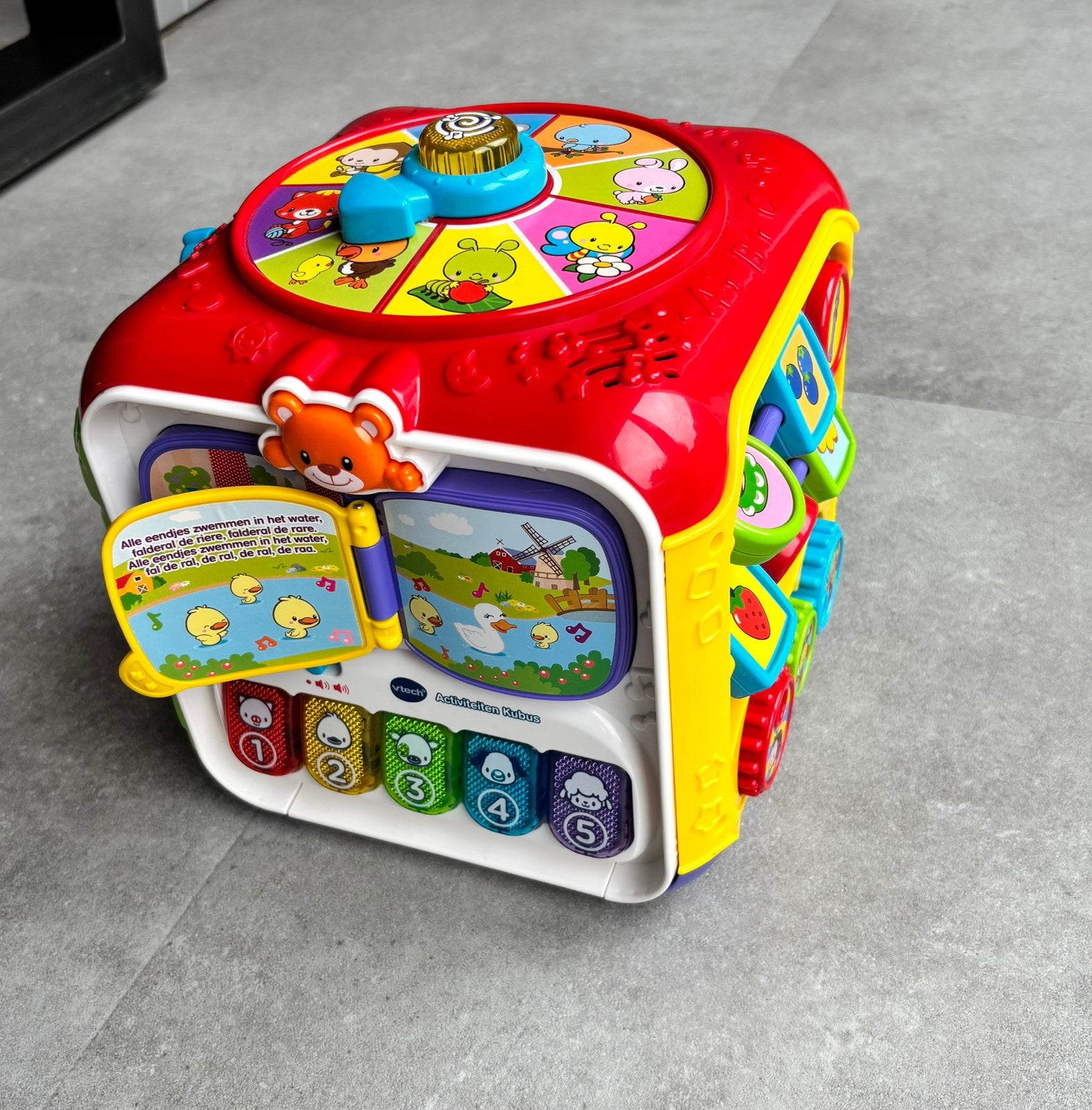 Vtech activiteiten kubus multicolor, Kinderen en Baby's, Ophalen, Gebruikt, 6 maanden tot 2 jaar