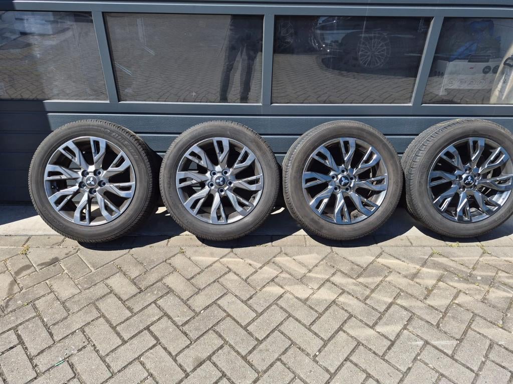 Mitsubishi Outlander PHEV Wielenset 18 inch, Auto-onderdelen, Banden en Velgen, Ophalen, 18 inch, Gebruikt, Banden en Velgen