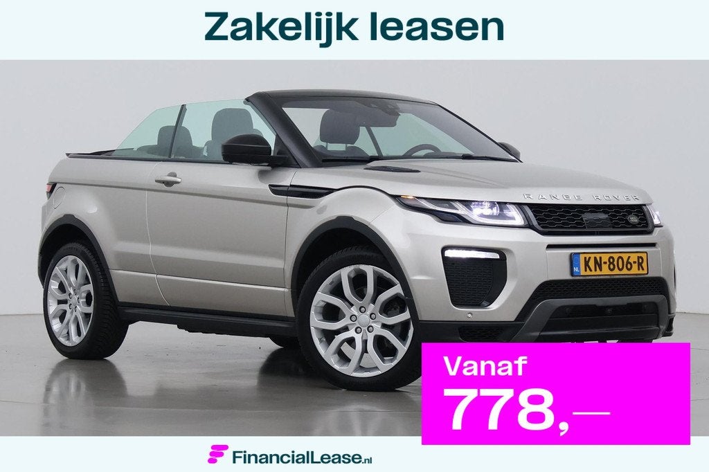 Land Rover Range Rover Evoque Convertible 2.0 Si4 HSE Dynami, Automaat, Gebruikt, Euro 6, Cabriolet