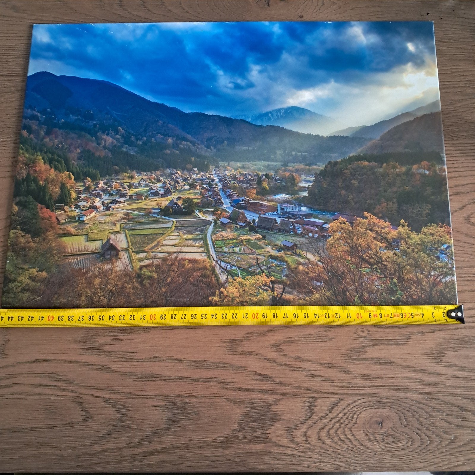 Displate: Prachtig Japans Landschap Metaal Poster, Huis en Inrichting, Woonaccessoires | Schilderijen, Tekeningen en Foto's, Minder dan 50 cm